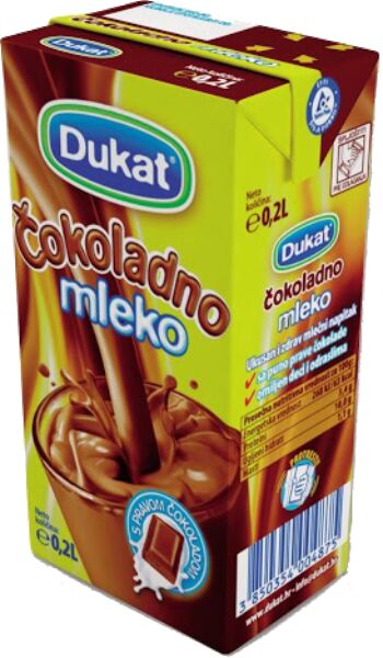 Slika za Čokoladno mleko Dukat 0.2l