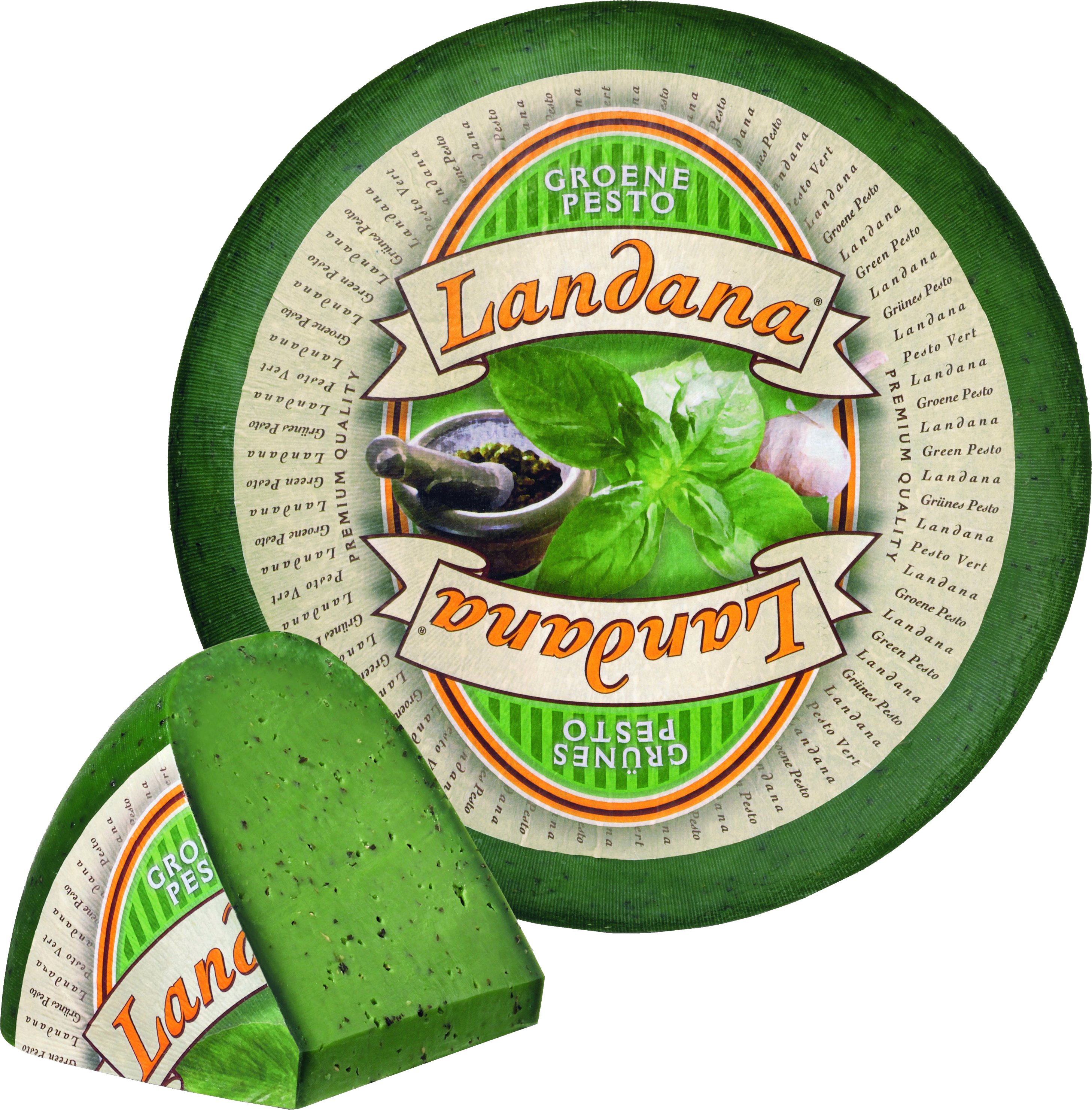 Slika za Sir zeleno pesto Landana rinfuz 100g