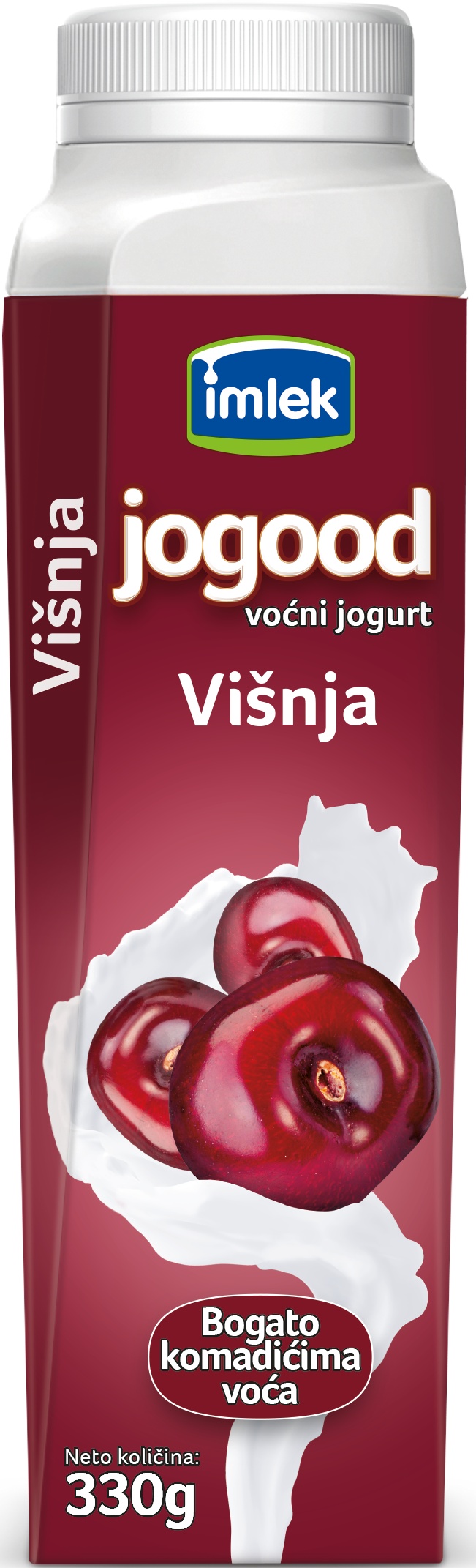 Slika za Voćni jogurt višnja jogood Imlek 330g