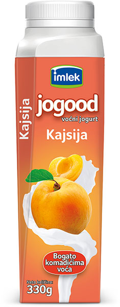 Slika za Voćni jogurt kajsija jogood Imlek 330g