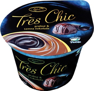 Slika za Desert na bazi pudinga praline i tamna čokolada Tres chic 200g