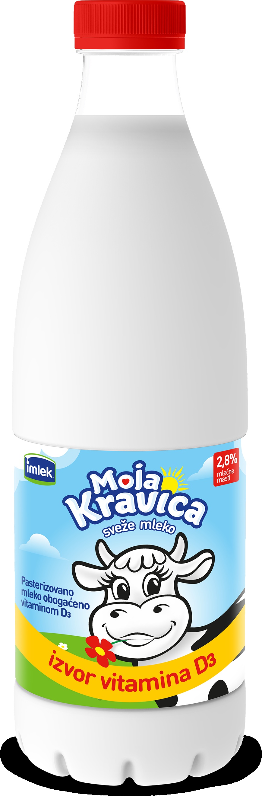 Slika za Sveže mleko 2.8% mm sa D3 vitaminom Moja Kravica 0.968l