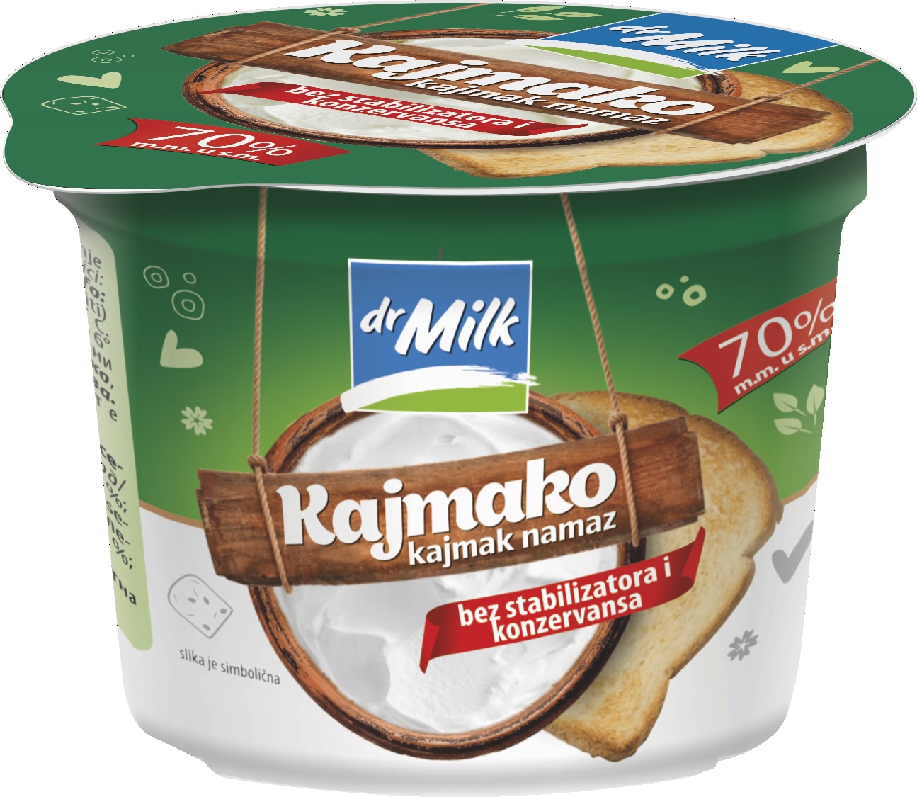 Slika za Kajmak 70% mm Dr.Milk 250g