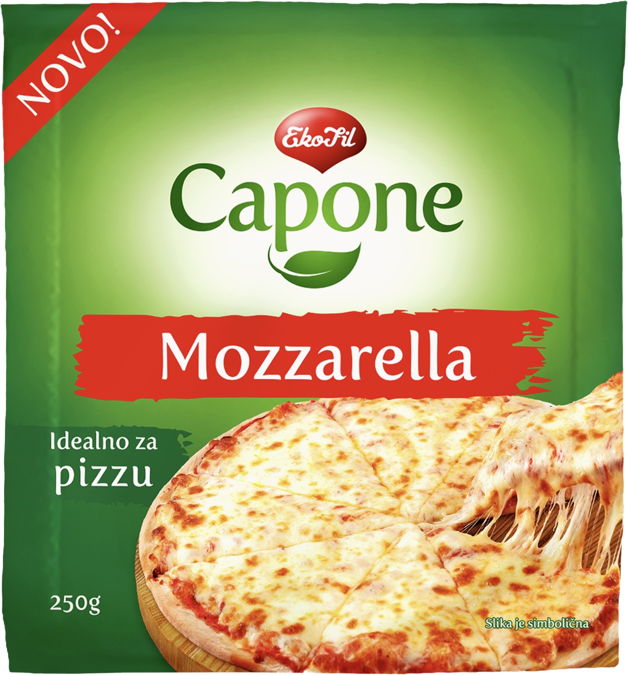 Slika za Sir mozzarella Capone vakuum 250g
