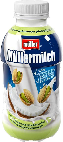 Slika za Napitak od pistaća i kokosa Mullermilch 400g