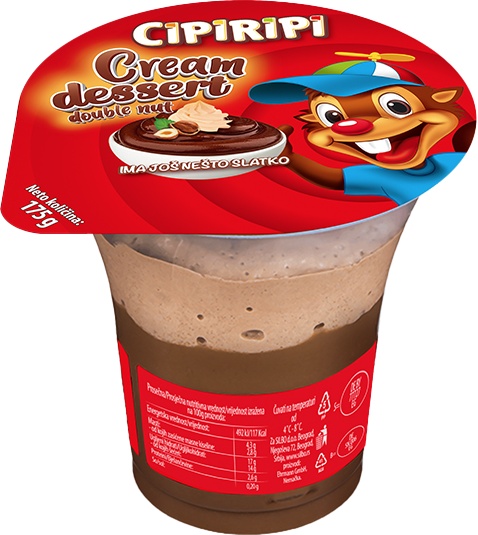 Slika za Dessert cream double nut Cipiripi 175g