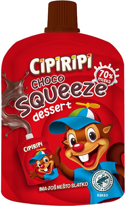 Slika za Desert choco squeeze Cipiripi 90g