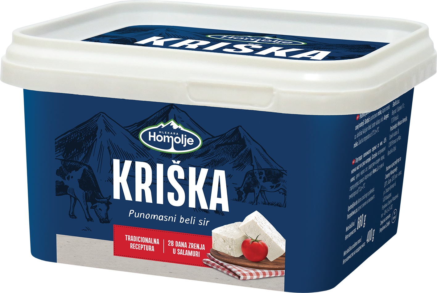 Slika za Sir Kriška Homolje 400g