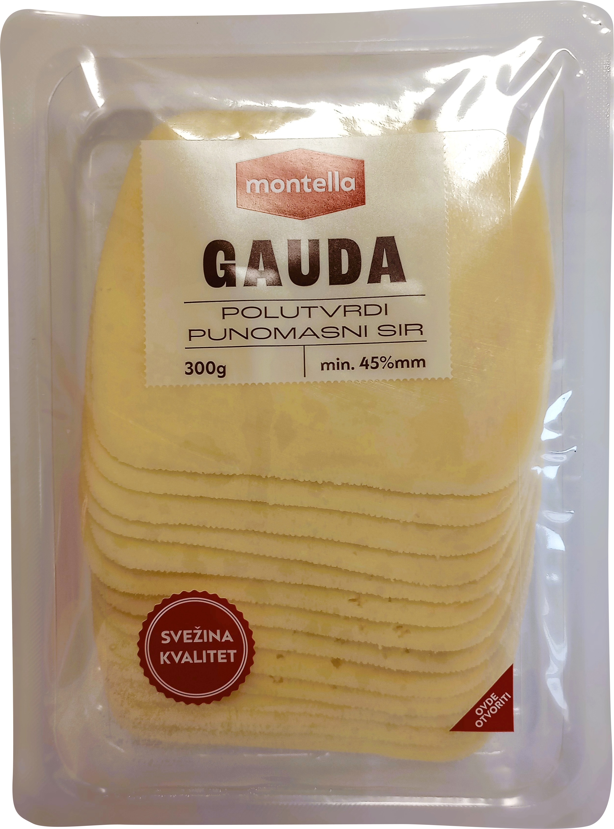 Slika za Sir gauda Montella slajs 300g