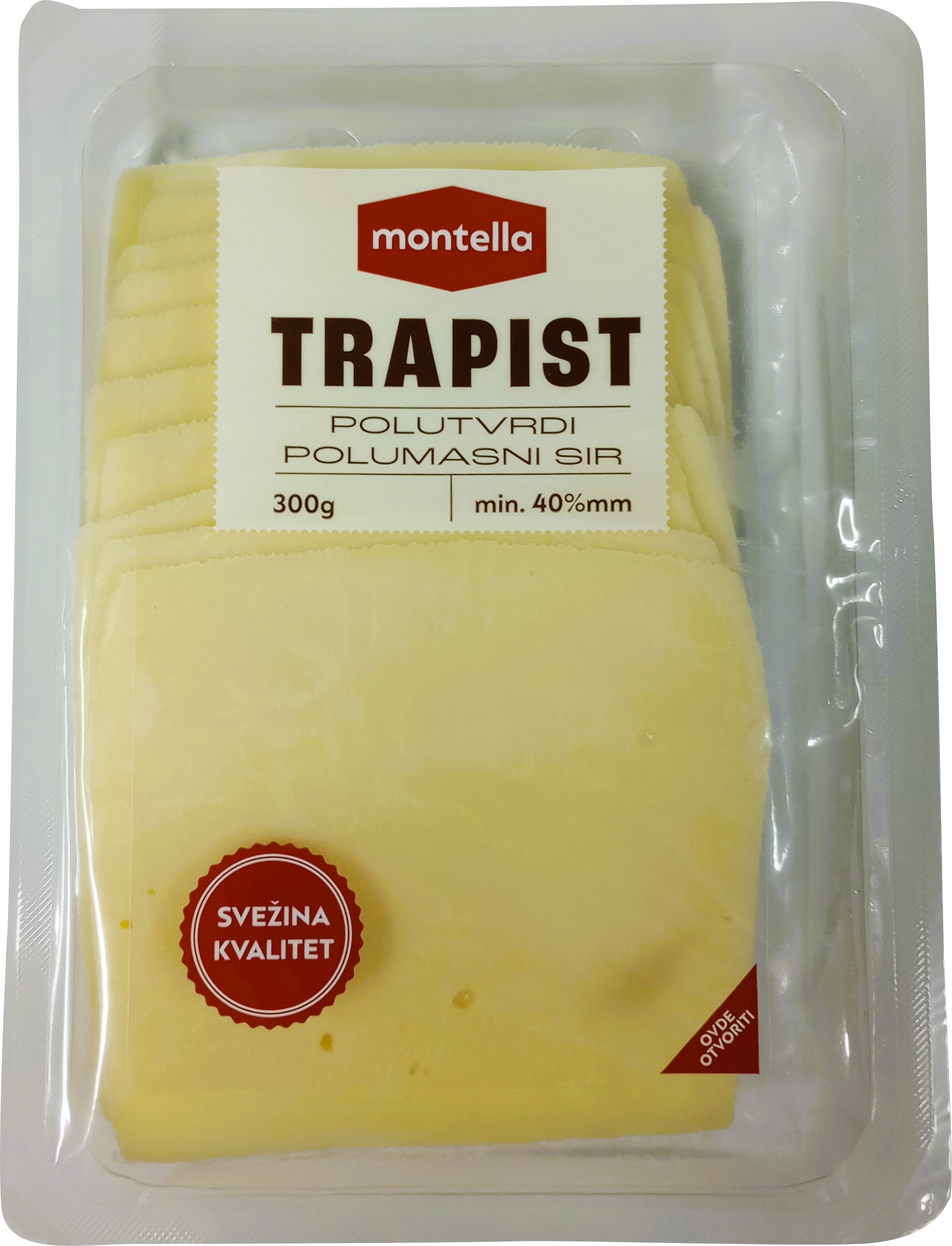 Slika za Sir trapist Montella slajs 300g