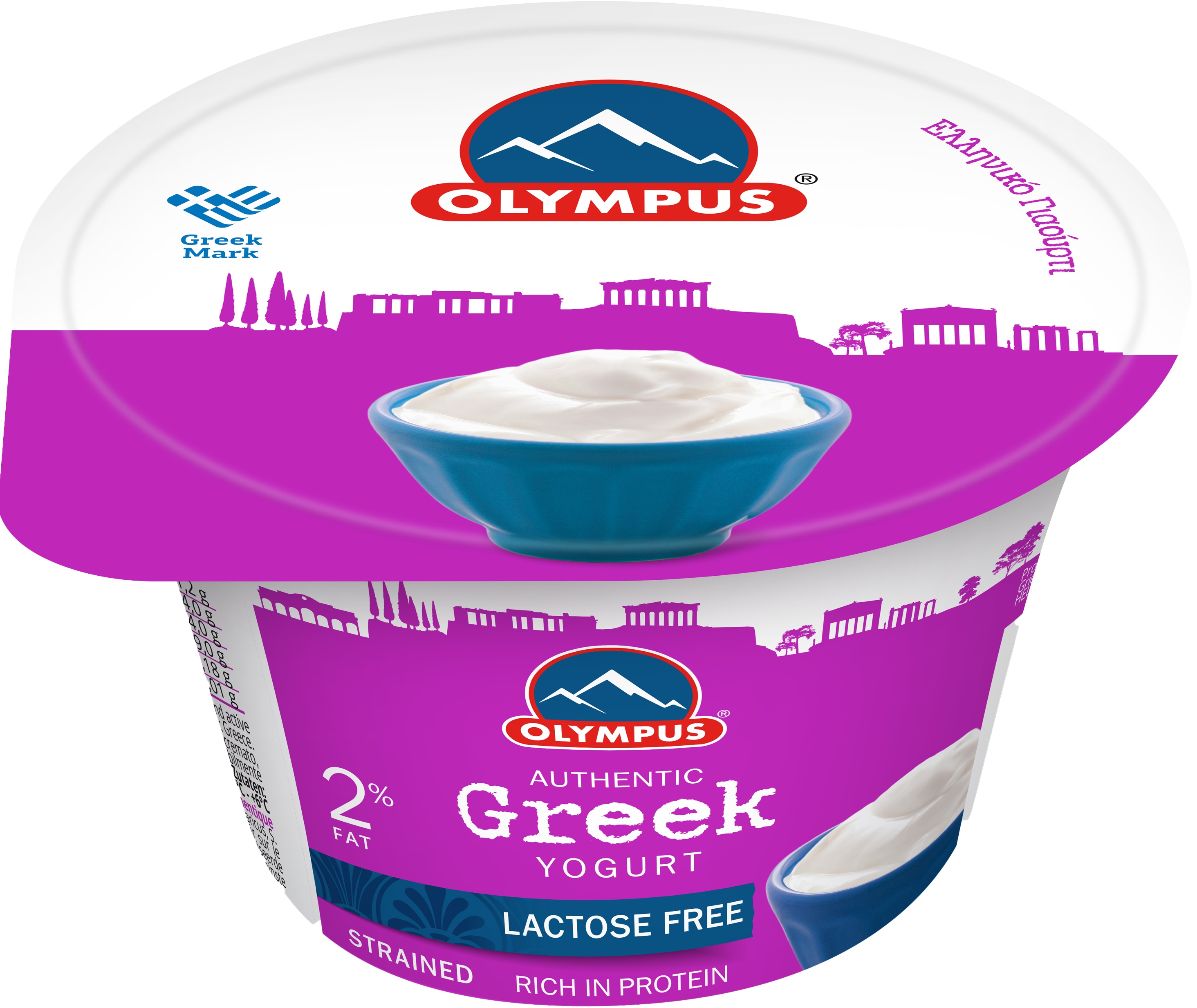 Slika za Grčki tip jogurta bez laktoze 2%mm Olympus 150g
