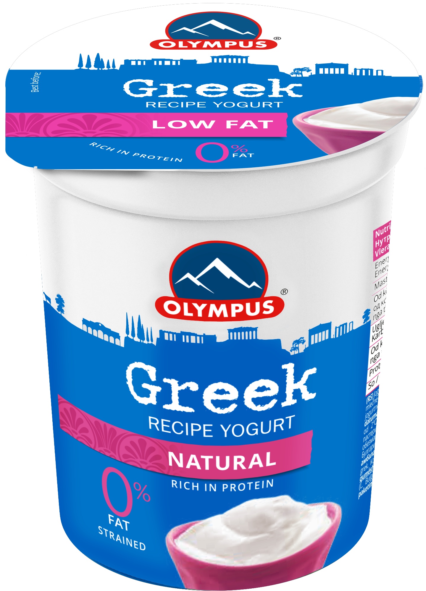 Slika za Grčki jogurt 0%mm Olympus 350ml