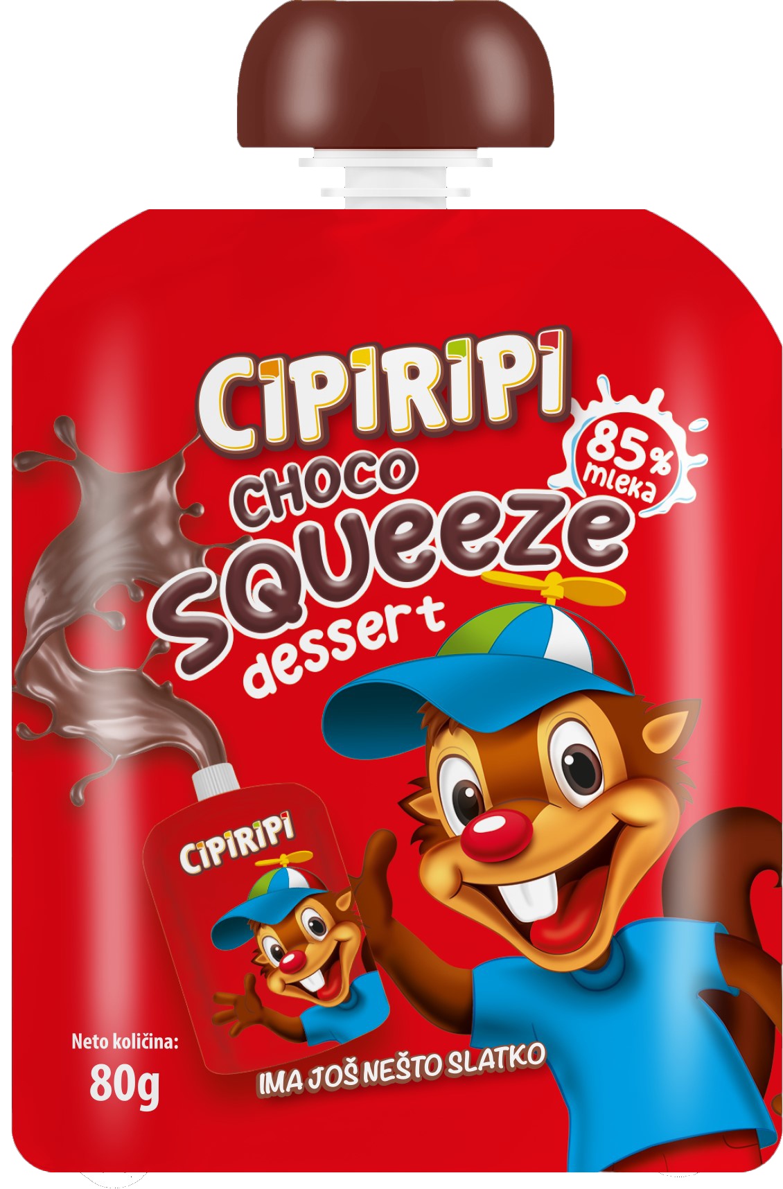 Slika za Dezert choco squezze Cipiripi 80g