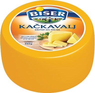 Slika za Sir kačkavalj krstaš Biser 450g