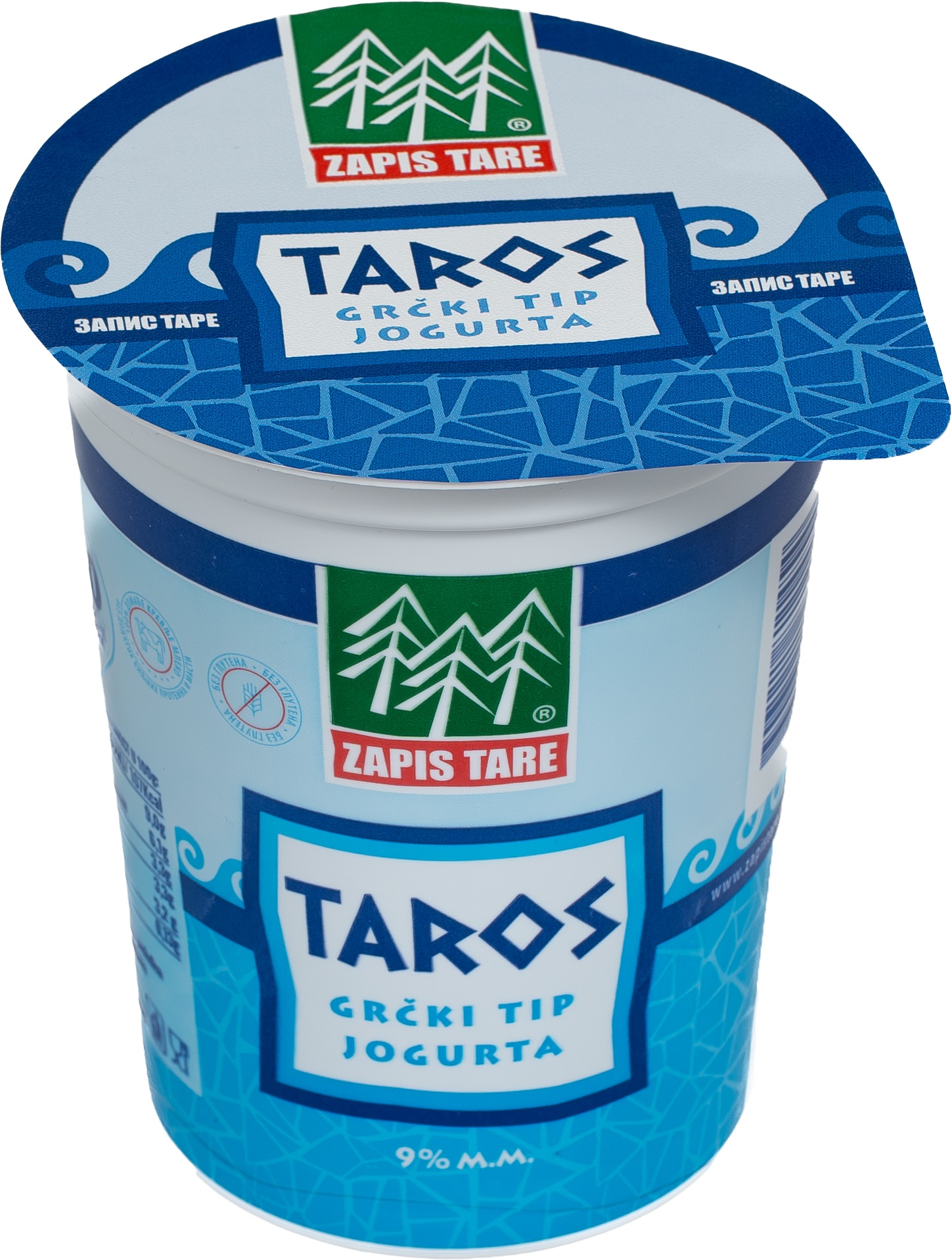 Slika za Grčki jogurt 9%mm Zapis Tare 380g