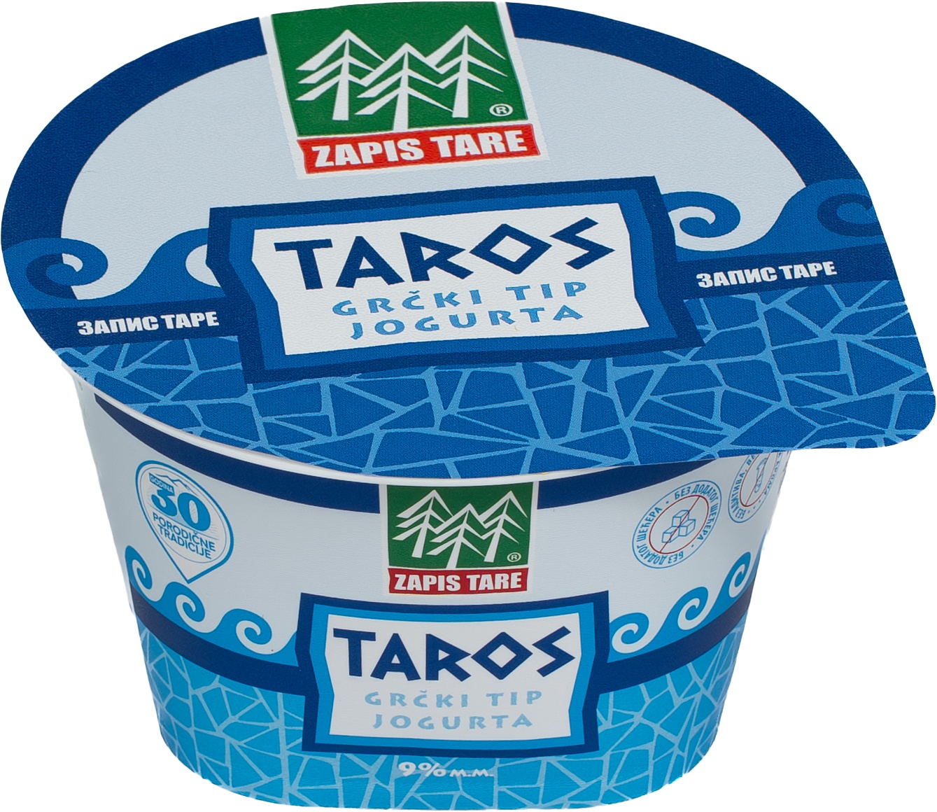 Slika za Grčki tip jogurta 9%mm Taros Zapis Tare 150g