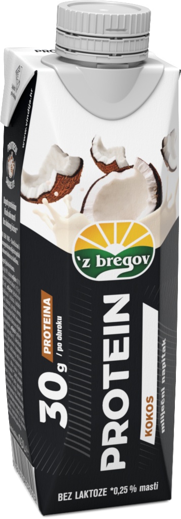 Slika za Proteinski napitak kokos Zbergov 300ml