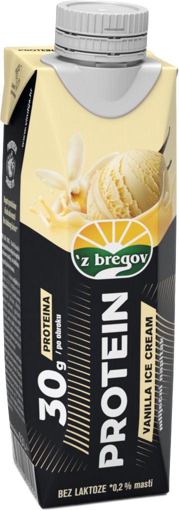 Slika za Proteinski napitak vanila&ice cream Zbergov 300ml