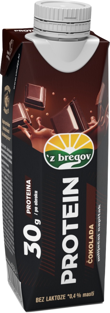 Slika za Proteinski napitak čokolada Zbergov 300ml