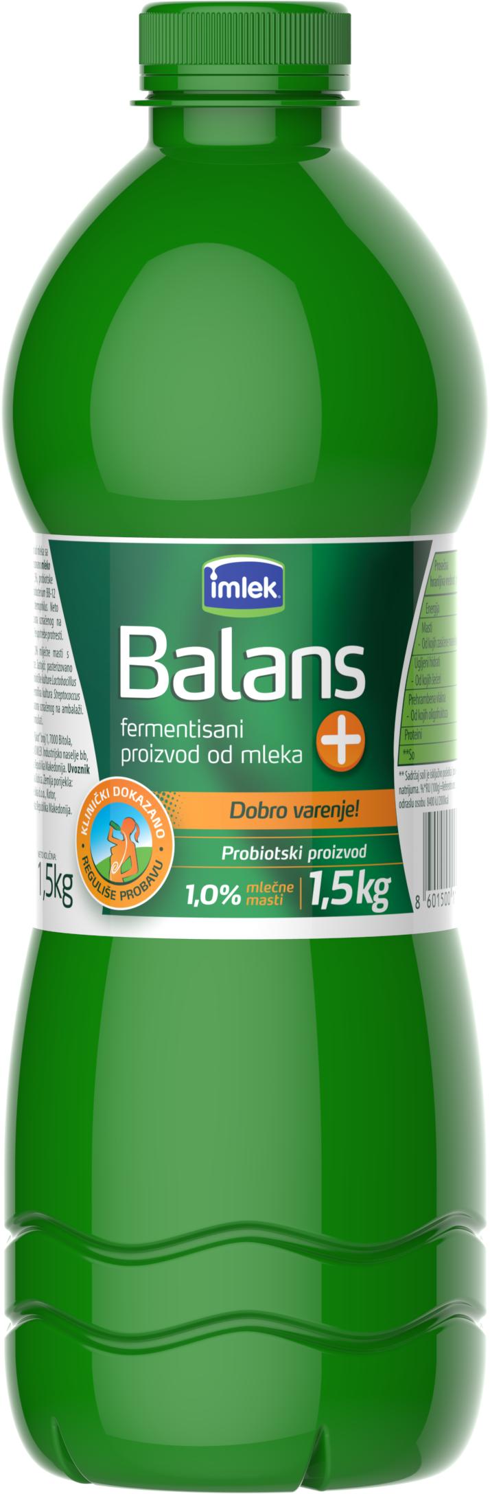 Slika za Jogurt Balans+ 1%mm 1.5kg