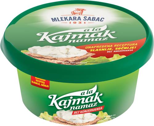 Slika za Sirni namaz ala kajmak 70%mm Mlekara Šabac 150g