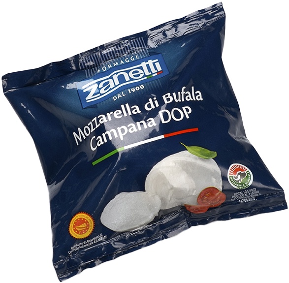 Slika za Sir mozzarela 52%mm Zanetti 125g