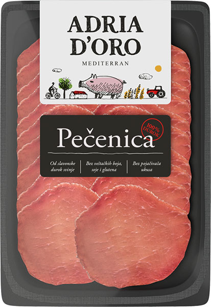 Slika za Pečenica Adria D'Oro slajs 90 g