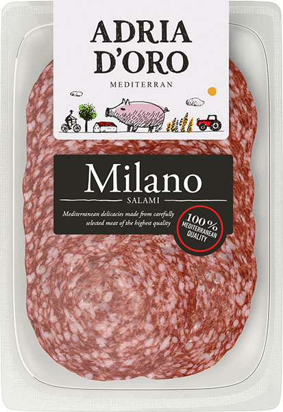 Slika za Salama Adria D'oro Milano slajs 80g
