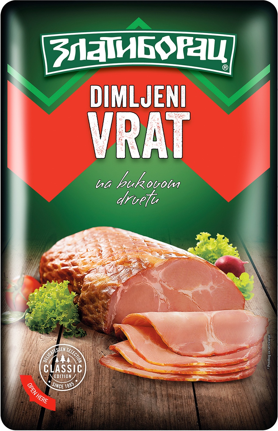 Slika za Vrat dimljeni Zlatiborac 125g