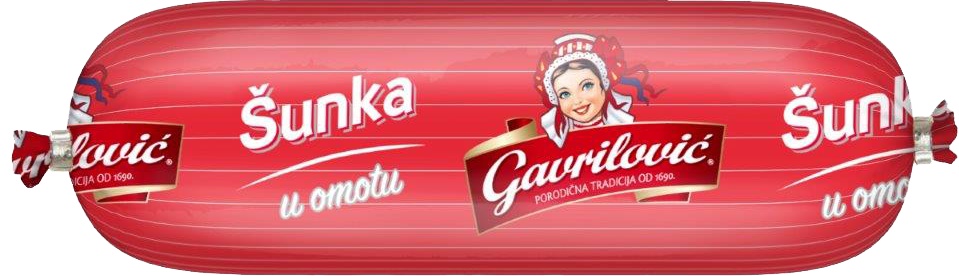 Slika za Šunka u omotu Gavrilović 350g
