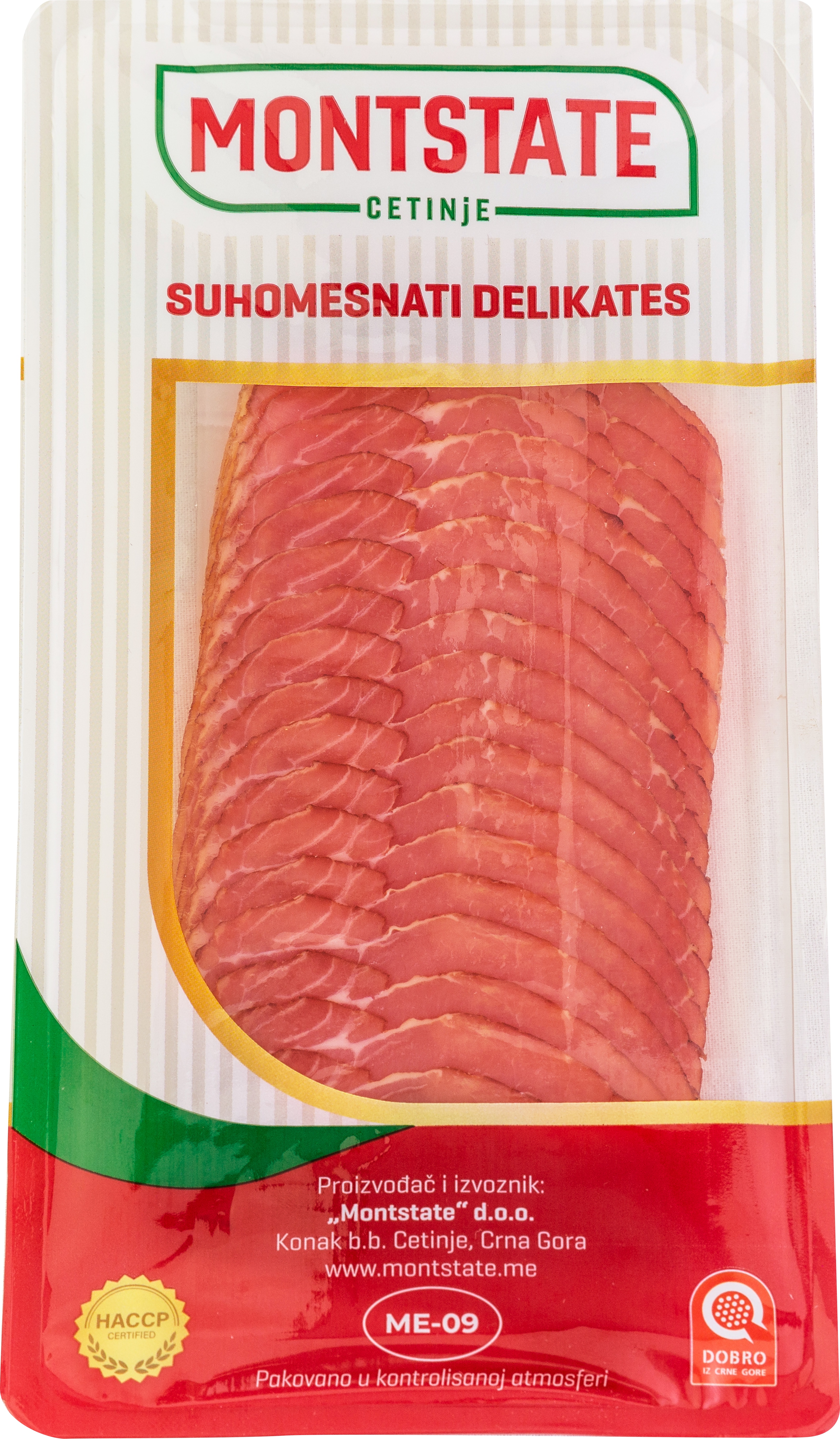 Slika za Suva pečenica Montstate slajs 100g