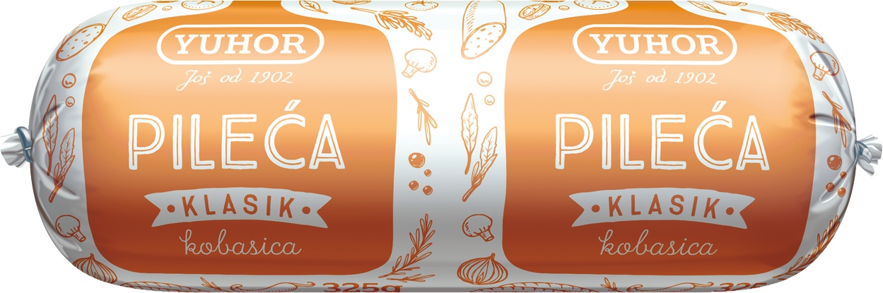Slika za Kobasica pileća klasik Yuhor 325g