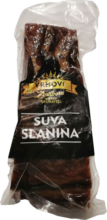 Slika za Suva slanina Vrhovi Zlatibora slajs 100g