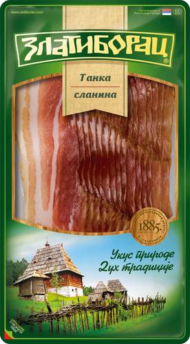 Slika za Slanina tanka Zlatiborac slajs 100g
