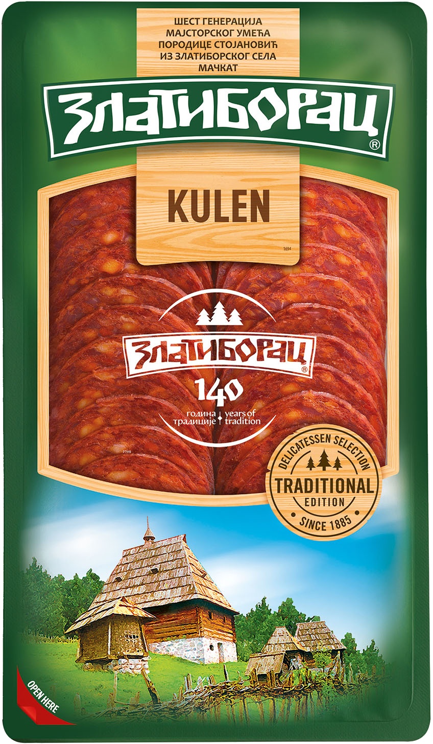 Slika za Kulen Zlatiborac slajs 100g