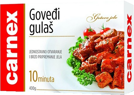 Slika za Gotovo jelo goveđi gulaš Carnex 400g