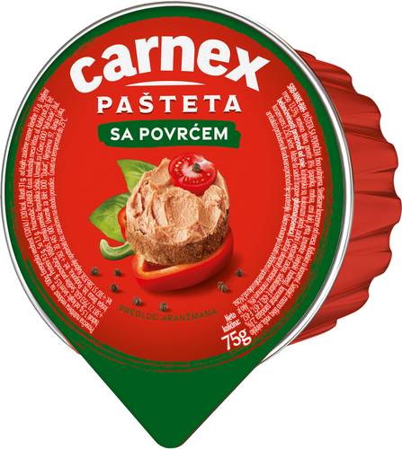 Slika za Pašteta sa povrćem Carnex 75g