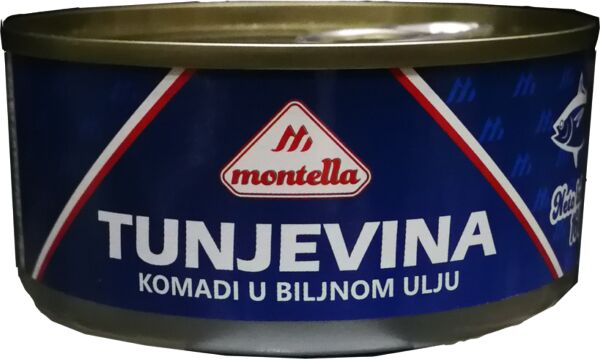 Slika za Tuna komadi u biljnom ulju Montella 160g
