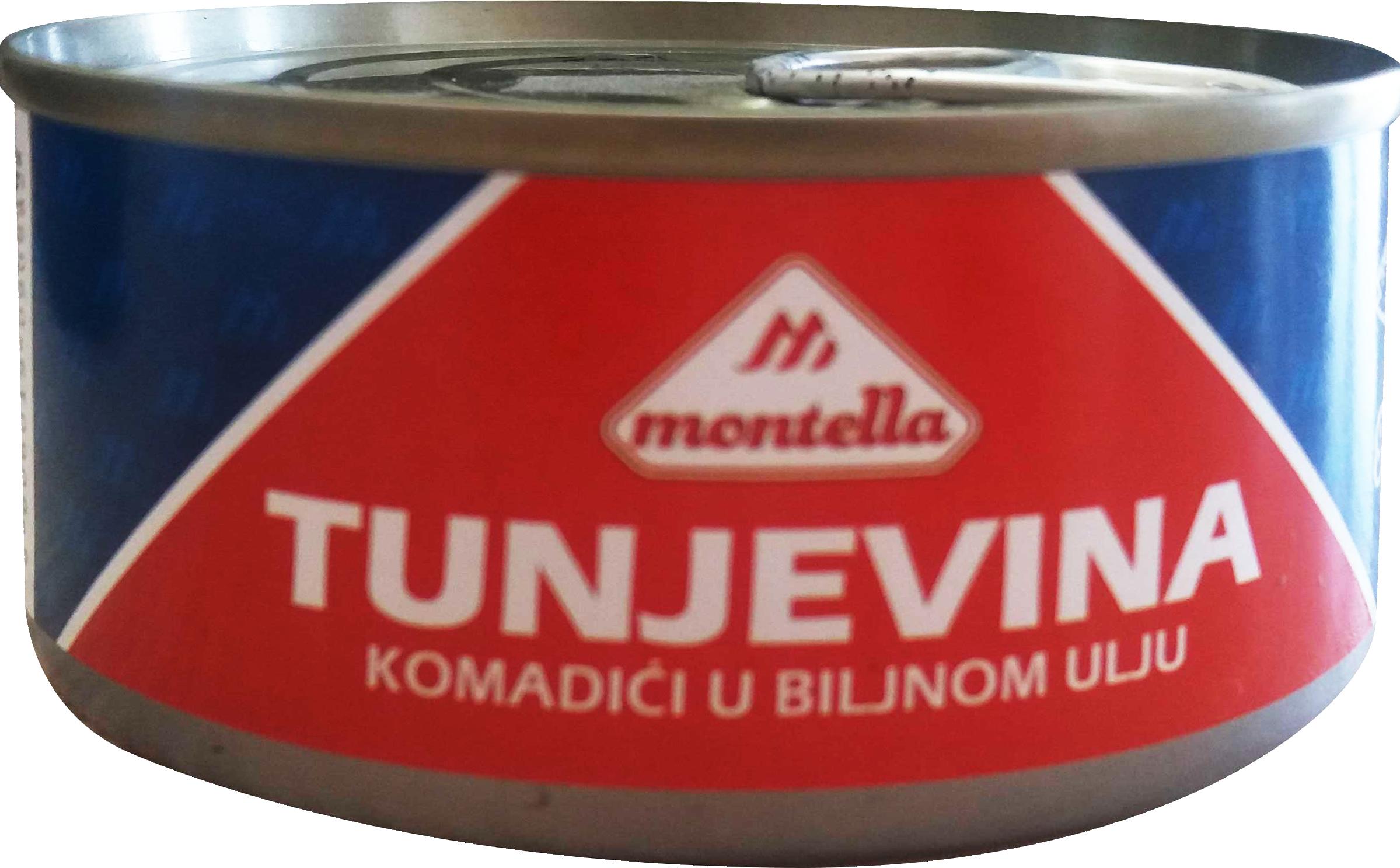 Slika za Tuna komadići u biljnom ulju Montella 160g