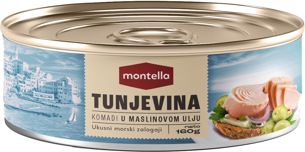 Slika za Tuna komadi u maslinovom ulju Montella 160g