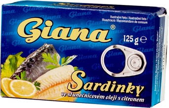 Slika za Sardina sa limunom Giana 125g