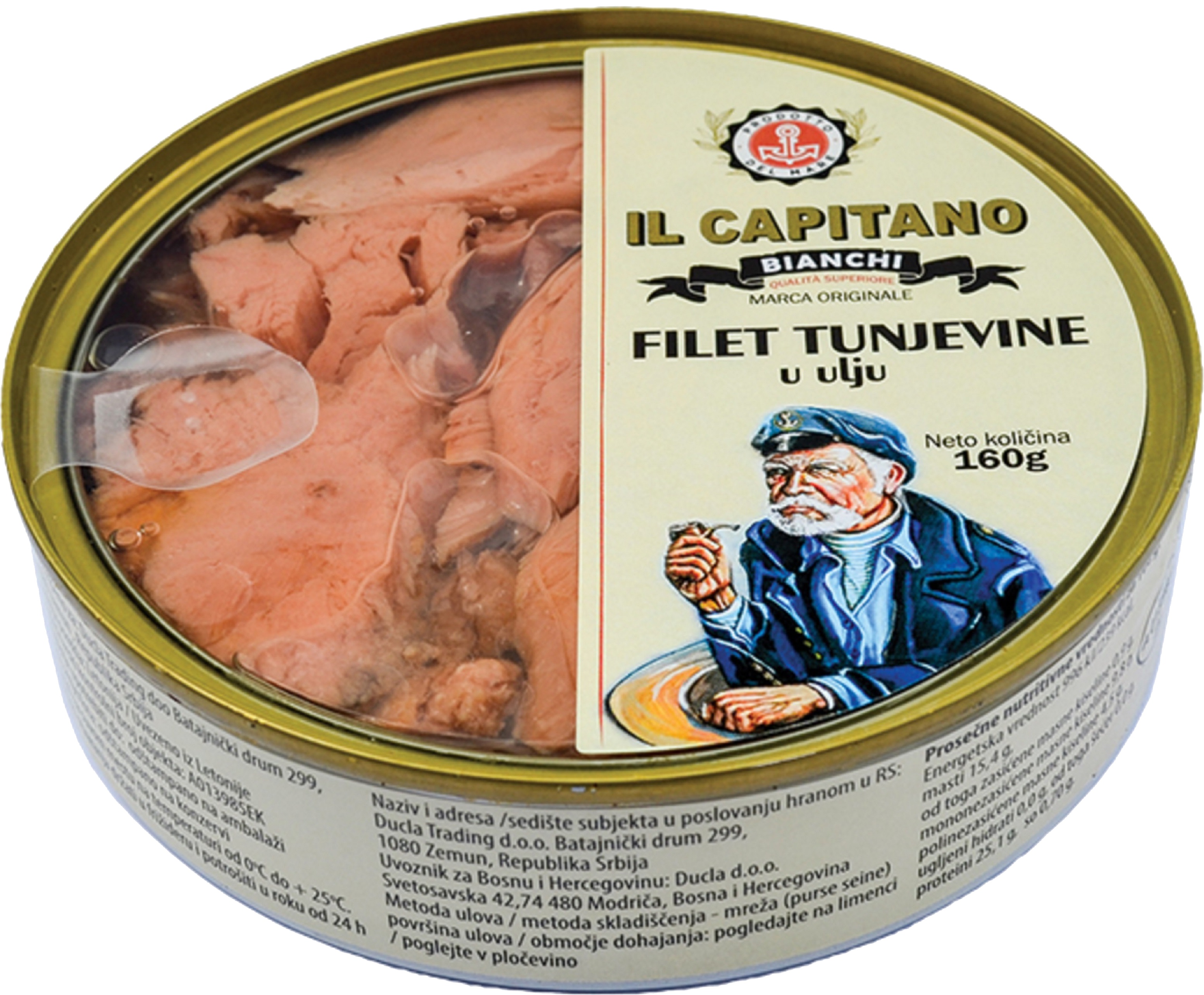 Slika za Tuna fileti u ulju Il Capitano 160g