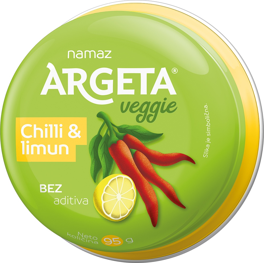 Slika za Namaz veggie chilli limun Argeta 95g