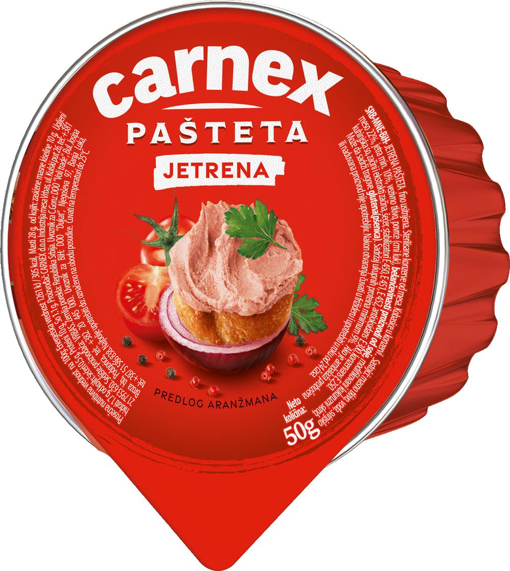 Slika za Pašteta jetrena Carnex 50g