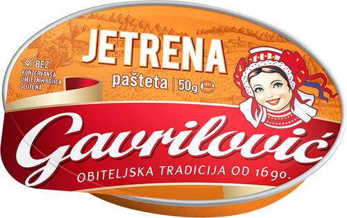 Slika za Pašteta jetrena Gavrilović 50g