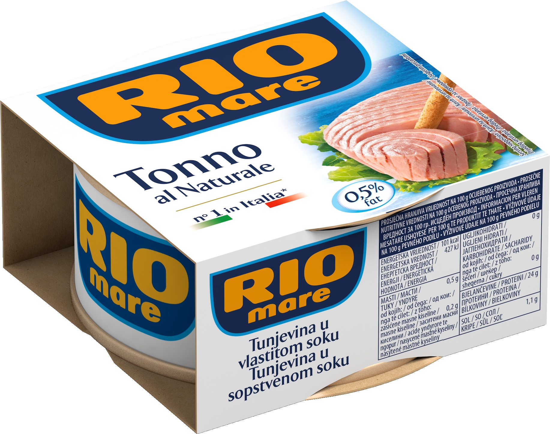 Slika za Tuna u sopstvenom soku Rio Mare 160g