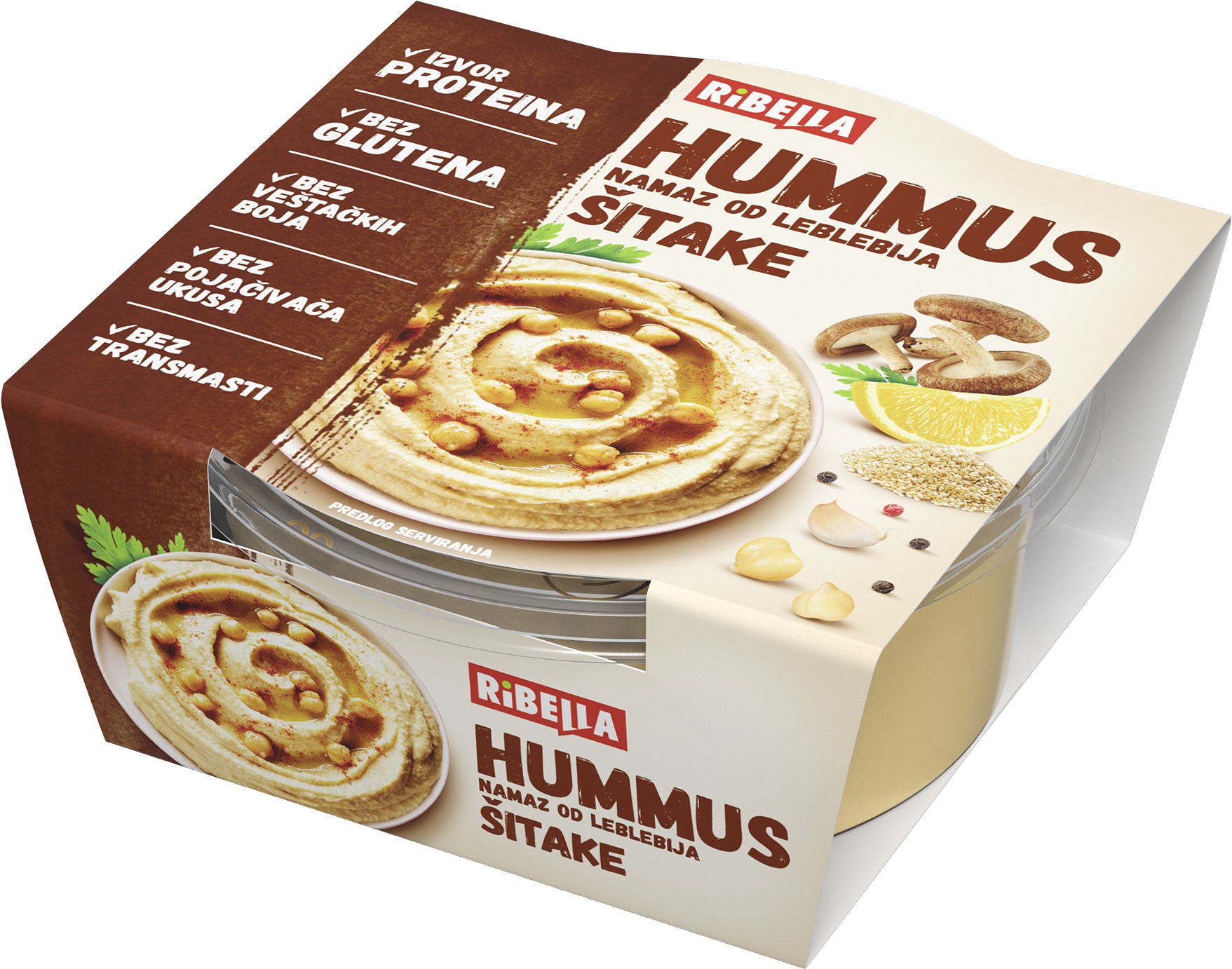 Slika za Hummus šitake Ribella 200g