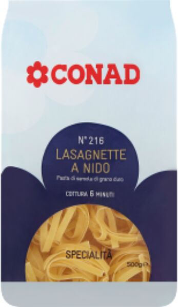 Slika za Testenina lasagne od durum pšenice Conad 500g