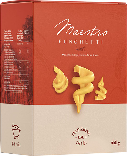 Slika za Testenina funghetti Maestro 450g