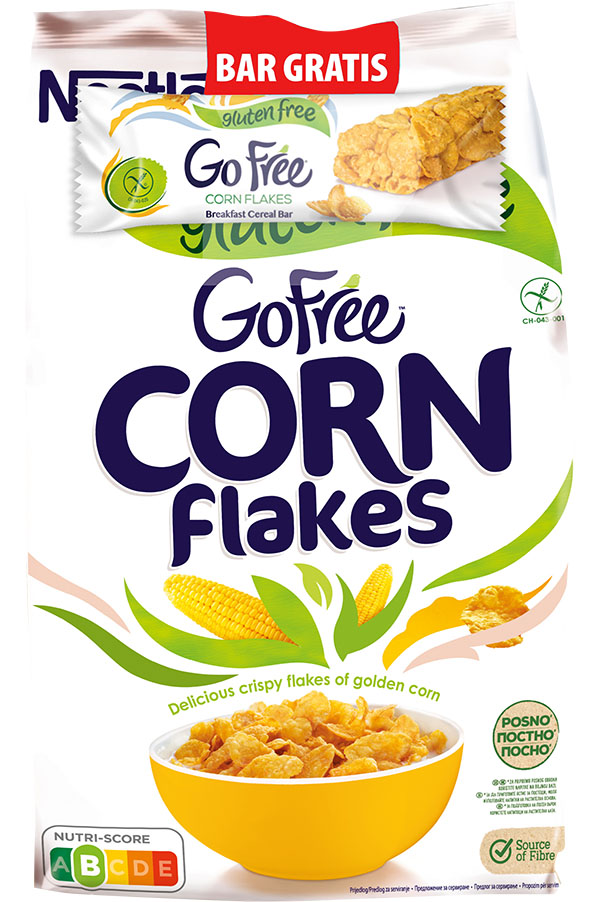 Slika za Corn flakes Nestle 500g+ bar gratis